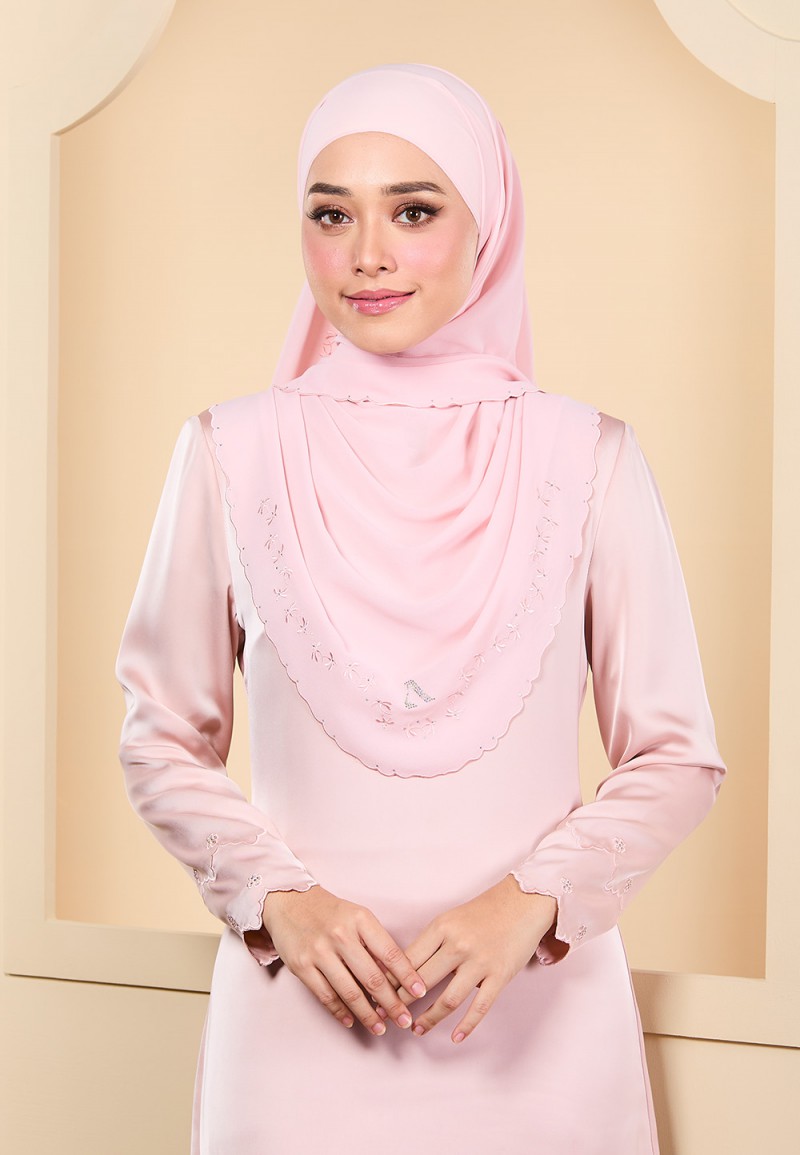 SHAWL DLUXE PLAIN EMBROIDERY