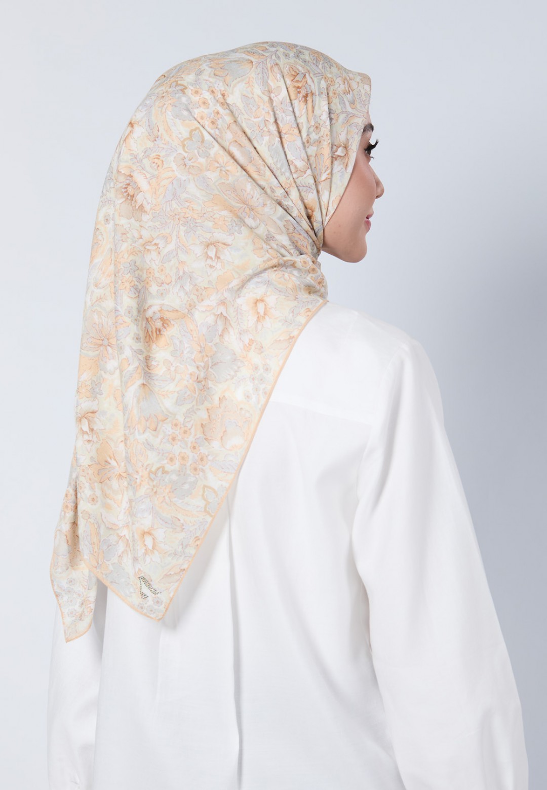 SQ ARELY VOILE PRINTED