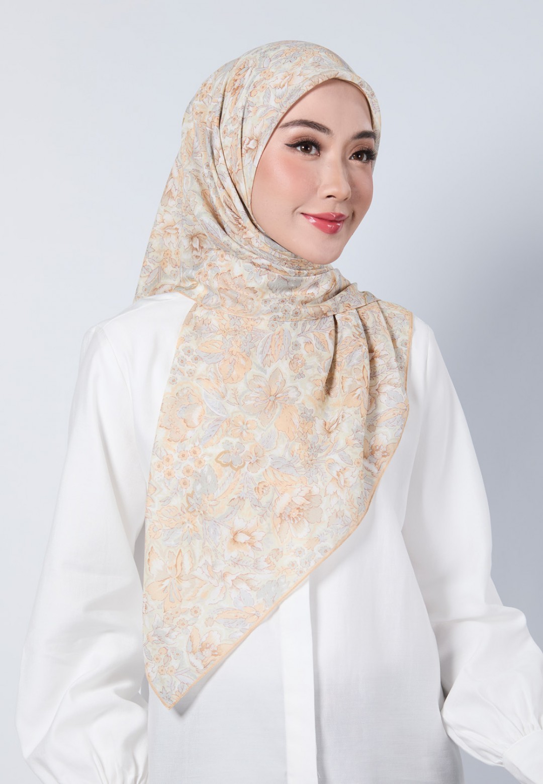 SQ ARELY VOILE PRINTED