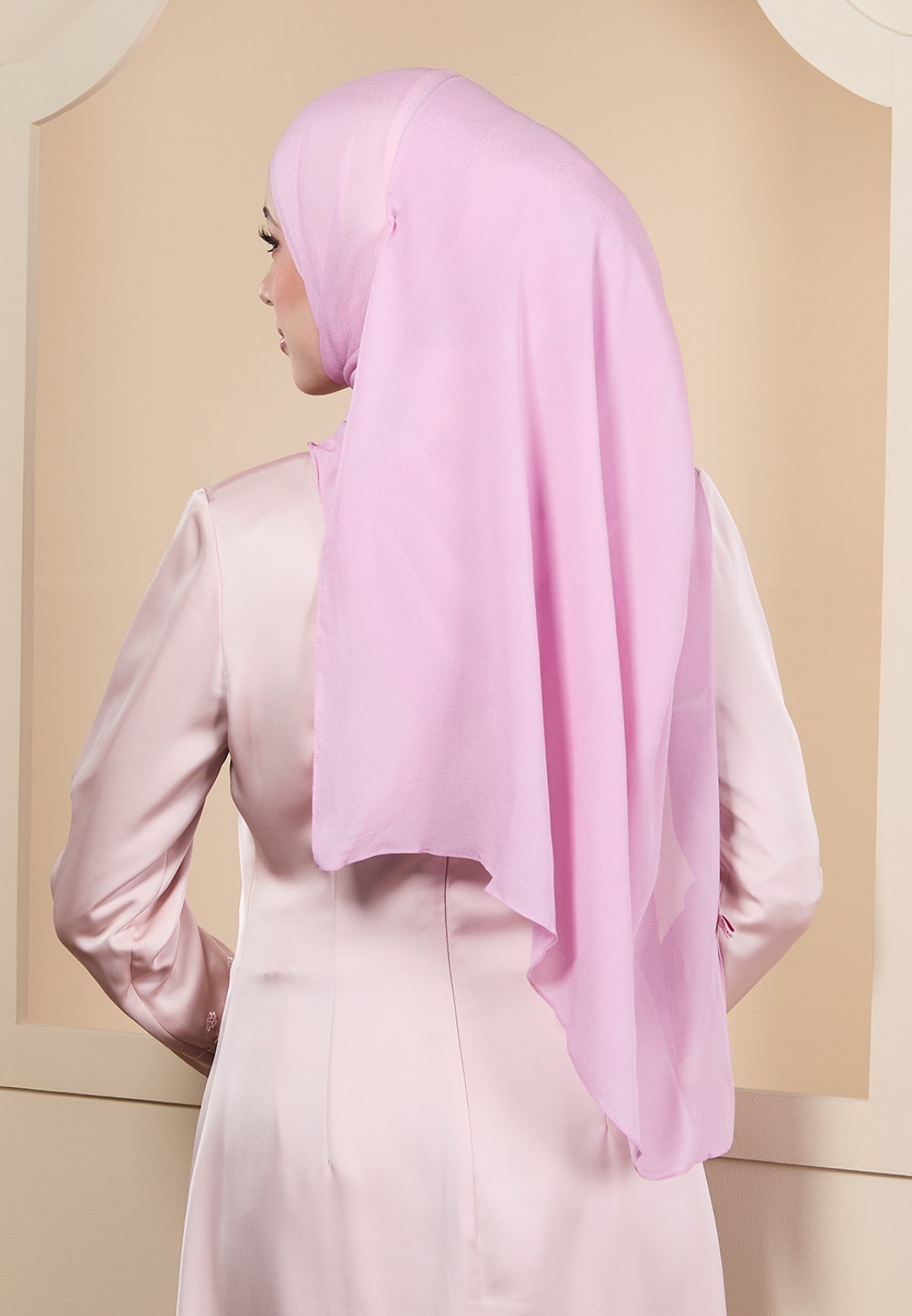 SHAWL HOUDA SILKY CHIFFON PLAIN
