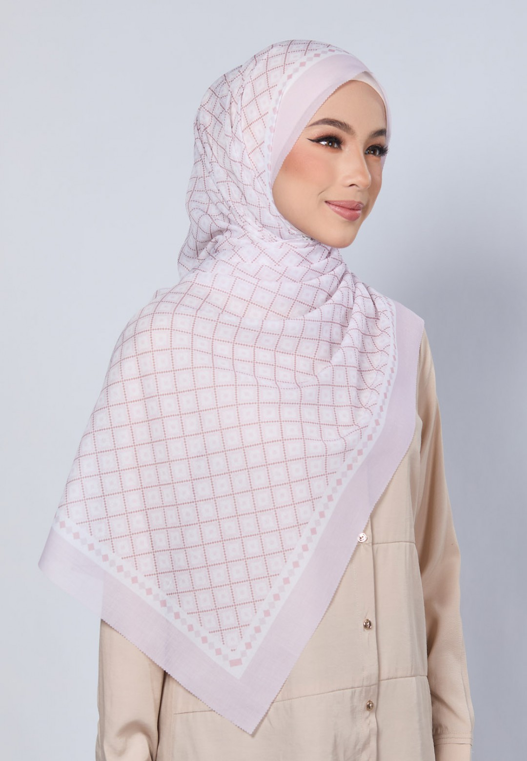 SHAWL CAMIA VOILE LASERCUT