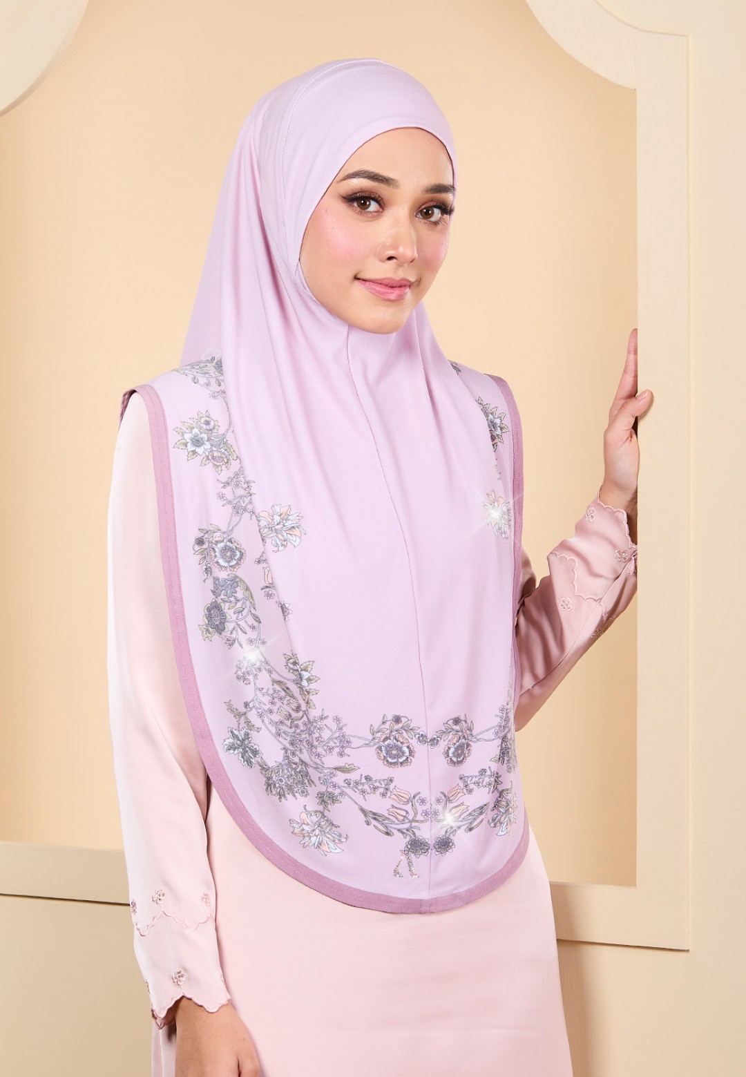 TIARA JAZLEEN PRINTED DIAMOND LABUH S/A