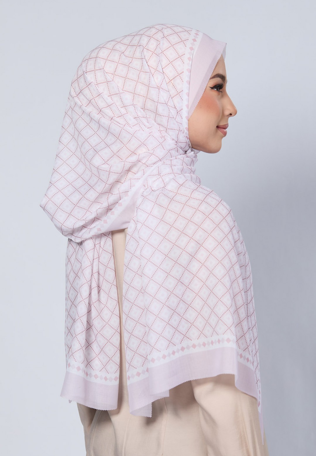 SHAWL CAMIA VOILE LASERCUT