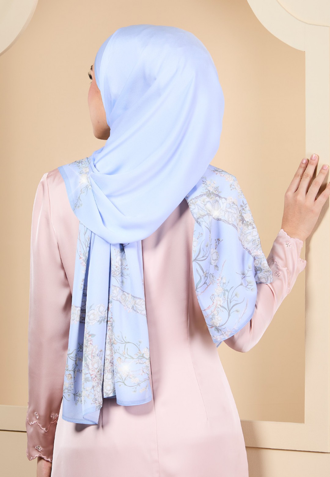 SHAWL AUBREY PRINTED DIAMOND