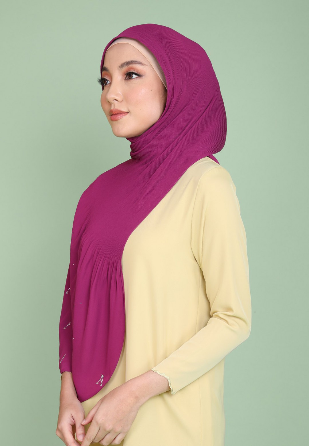 SHAWL PRETTY PLEATS DIAMOND 238