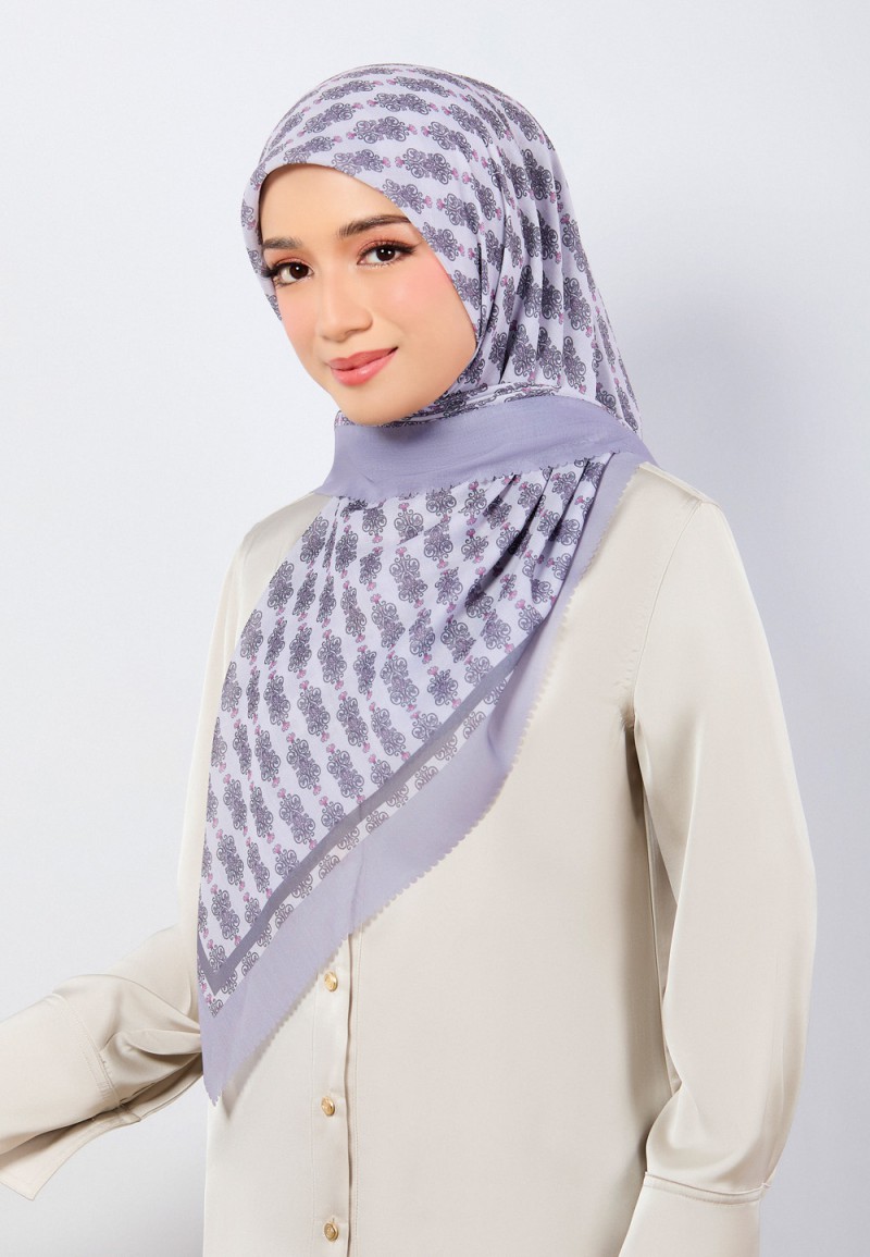 SQ MUMTAZ VOILE PRINTED LASERCUT