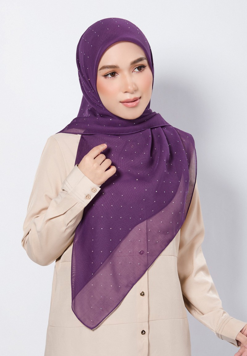 SQ FROST VOILE PLAIN DIAMOND
