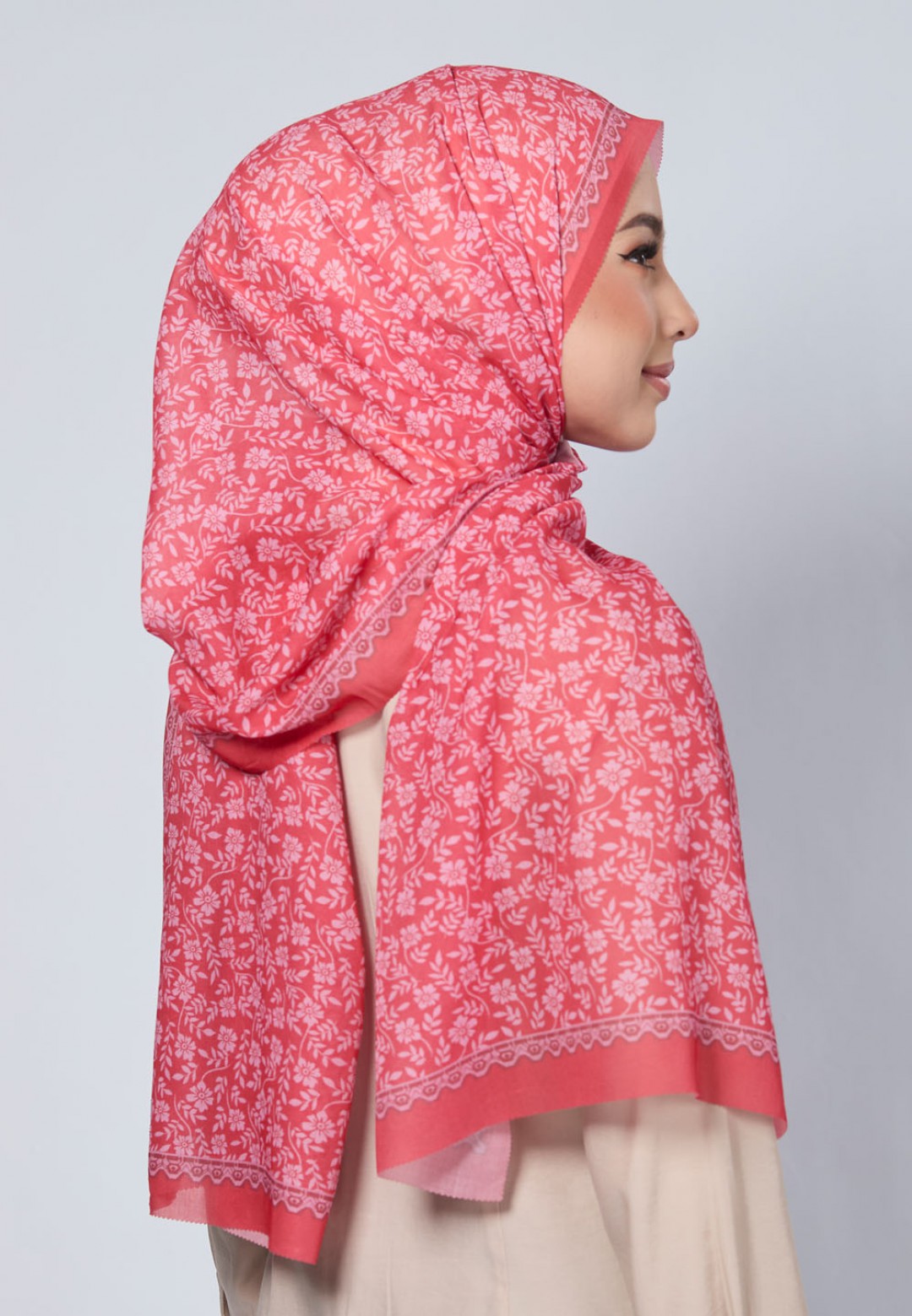 SHAWL DALIA VOILE LASERCUT