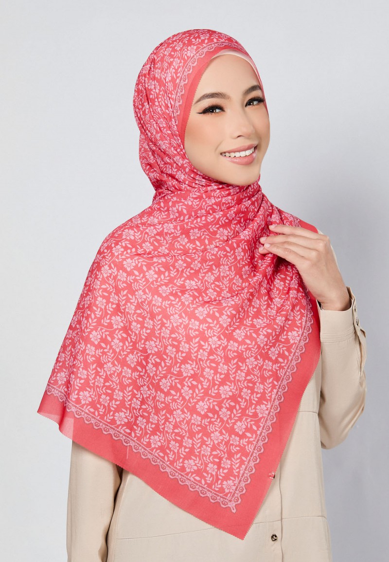 SHAWL DALIA VOILE LASERCUT