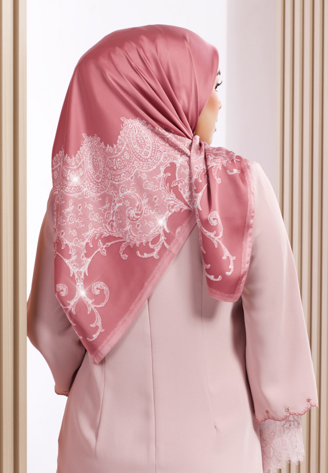 SQ AISLIN PRINTED DIAMOND