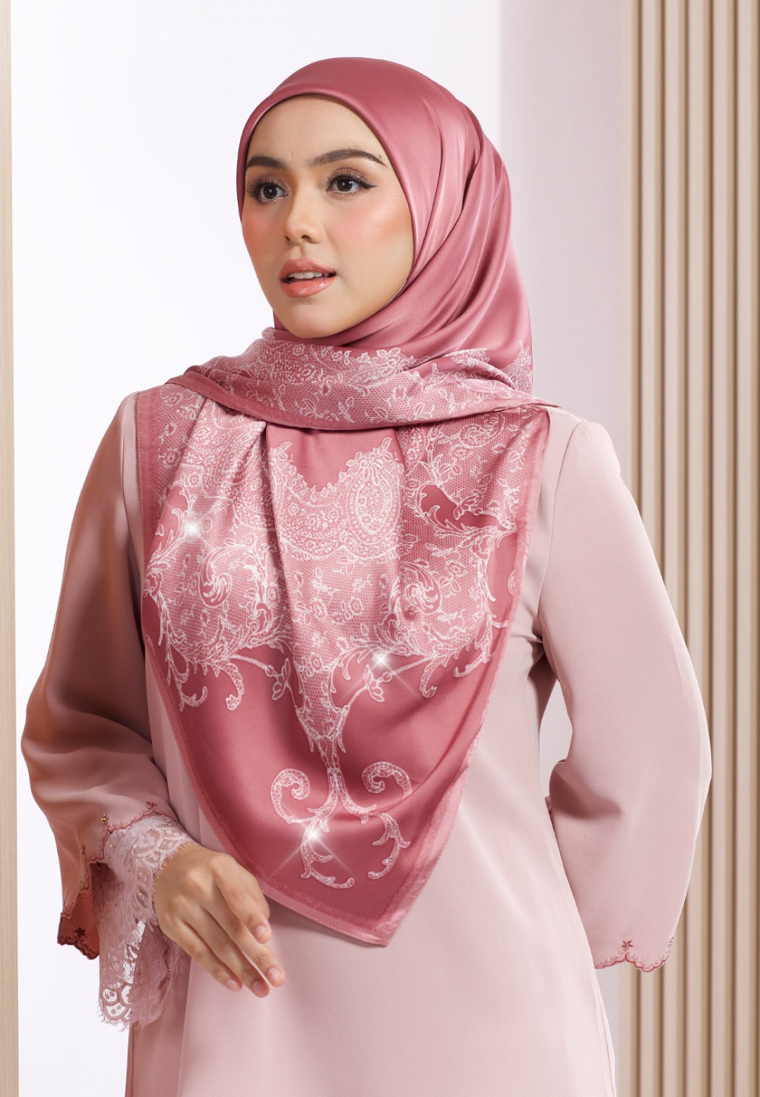 SQ AISLIN PRINTED DIAMOND