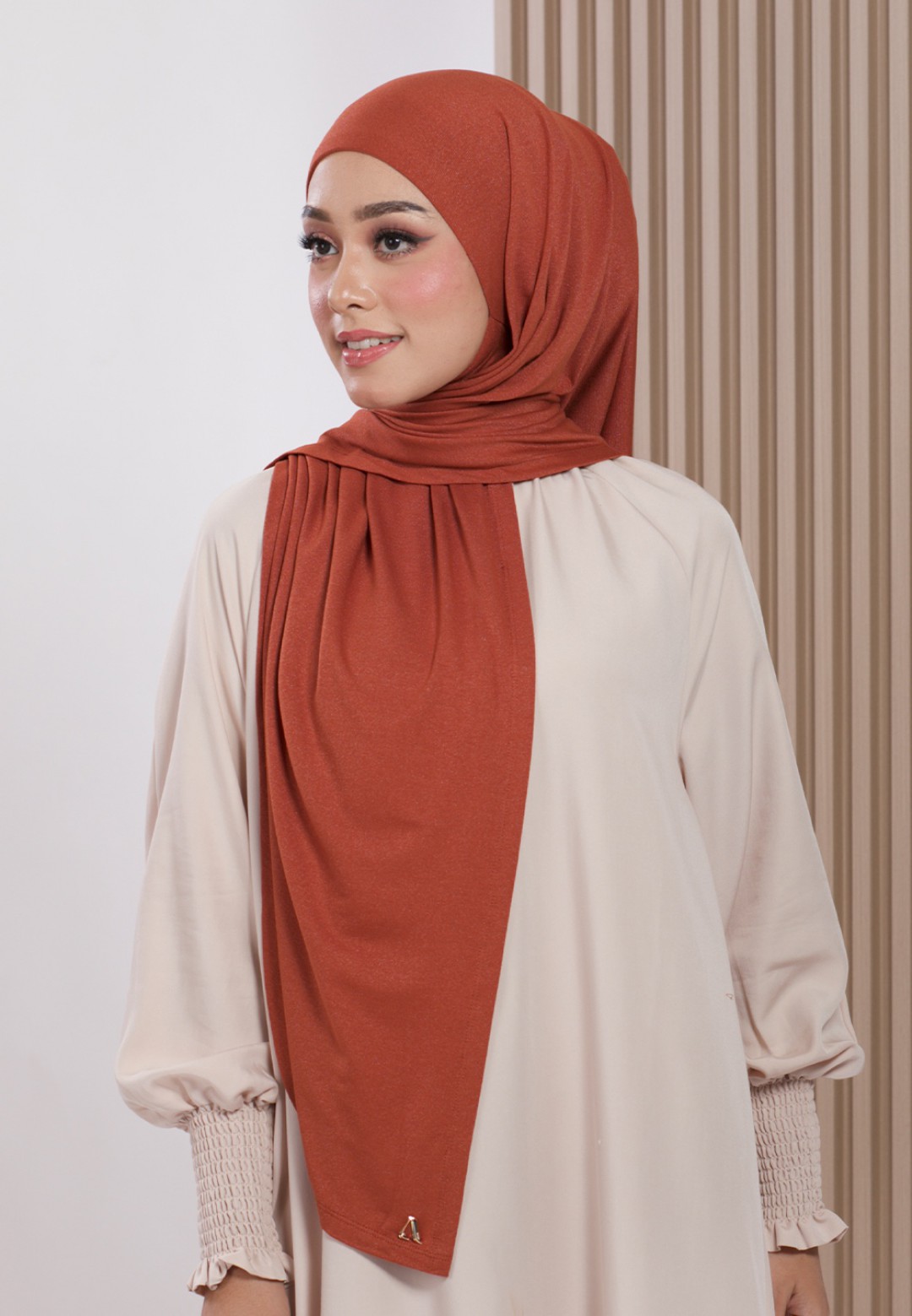 AFRAH INSTANT SHAWL  TIE BACK