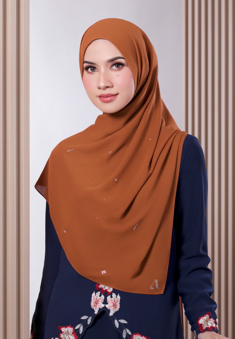 SHAWL WARDAH PLAIN DIAMOND 228