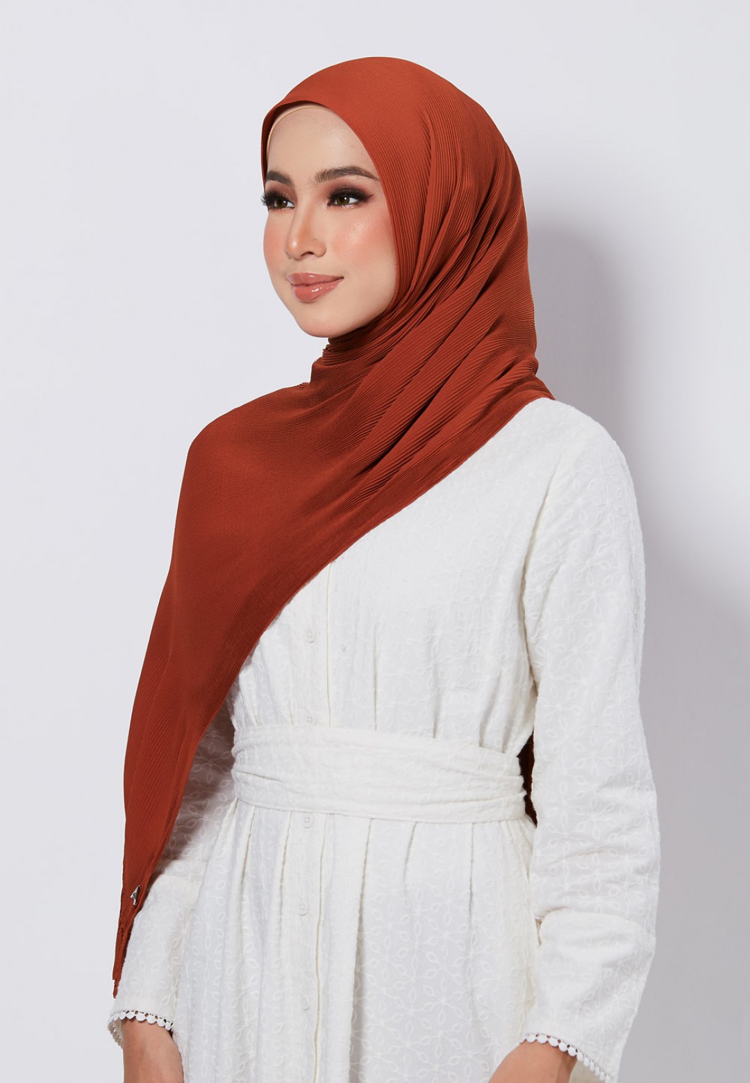 SHAWL LASERCUT PRETTY PLEATS 209