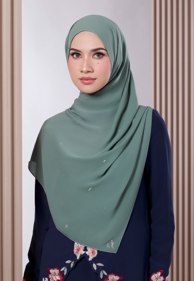 SHAWL WARDAH PLAIN DIAMOND 228