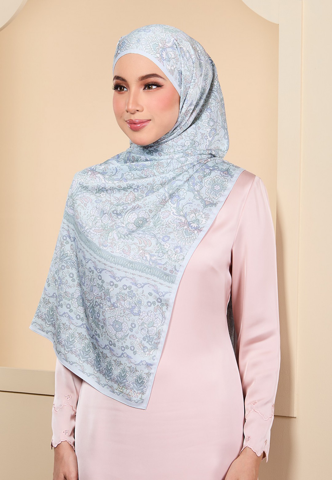 SHAWL THEIA PRINTED