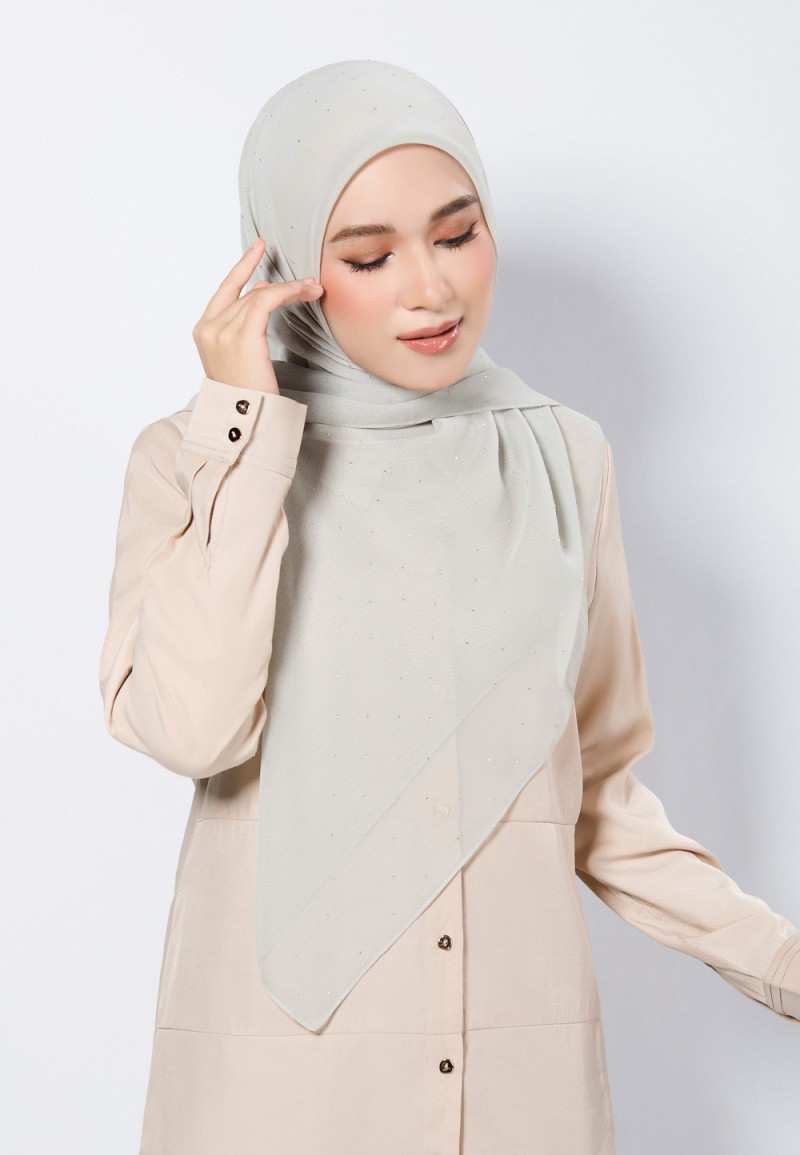 SQ FROST VOILE PLAIN DIAMOND