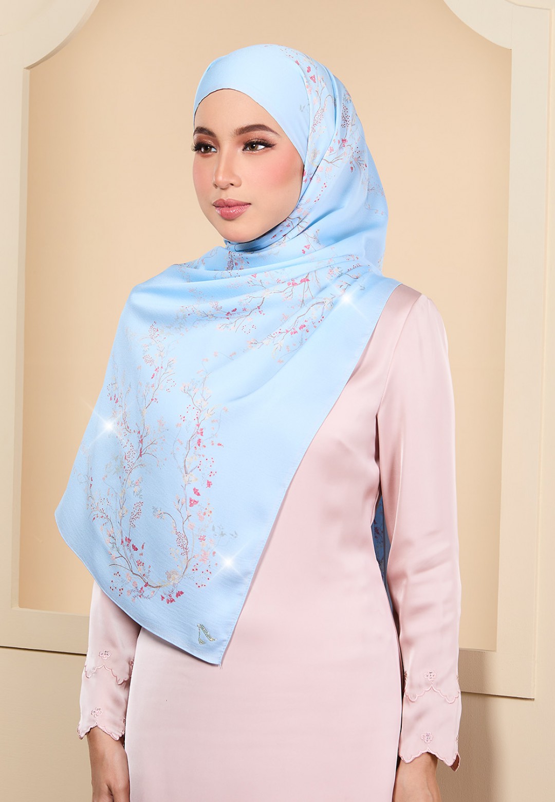 SHAWL WAFIYA PRINTED DIAMOND