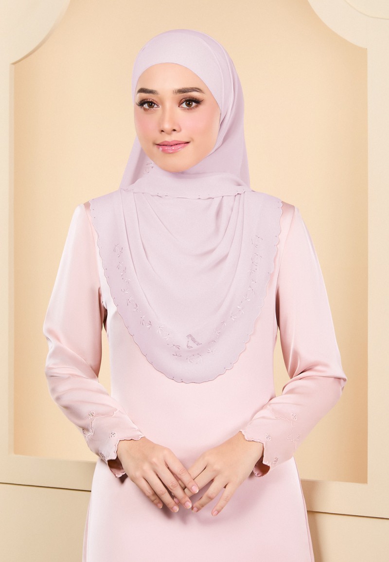 SHAWL DLUXE PLAIN EMBROIDERY