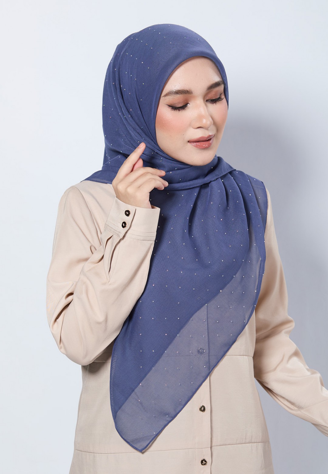 SQ FROST VOILE PLAIN DIAMOND