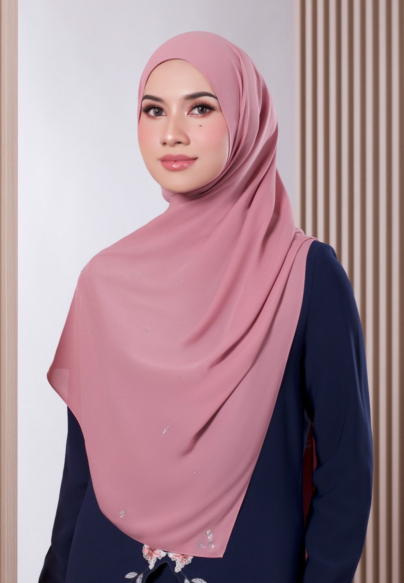 SHAWL WARDAH PLAIN DIAMOND 228