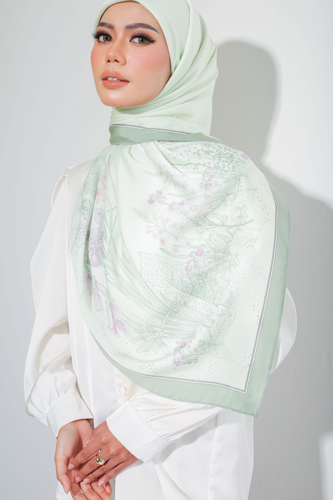 SQUARE TILLIE PRINTED
