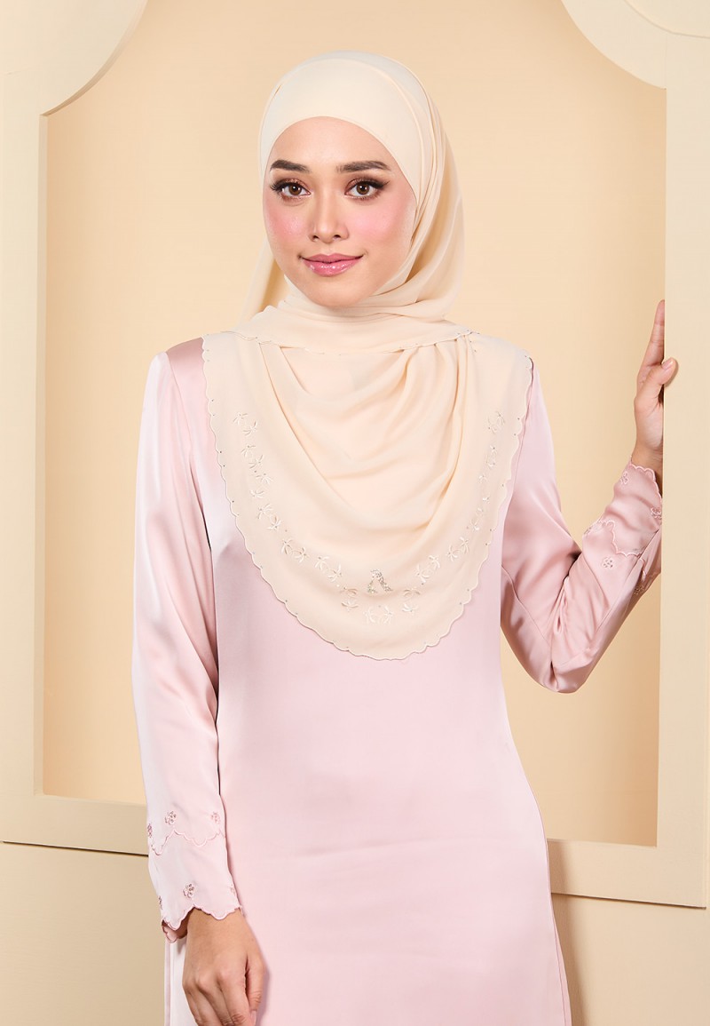 SHAWL DLUXE PLAIN EMBROIDERY