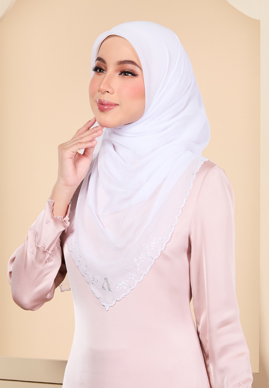 SQ JASMIN VOILE PLAIN EMBROIDERY
