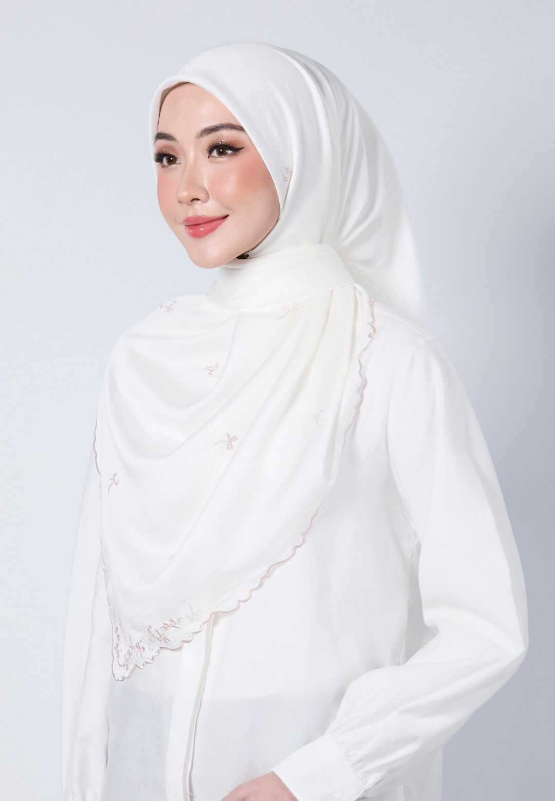 SQ ALLANA VOILE PLAIN EMBROIDERY
