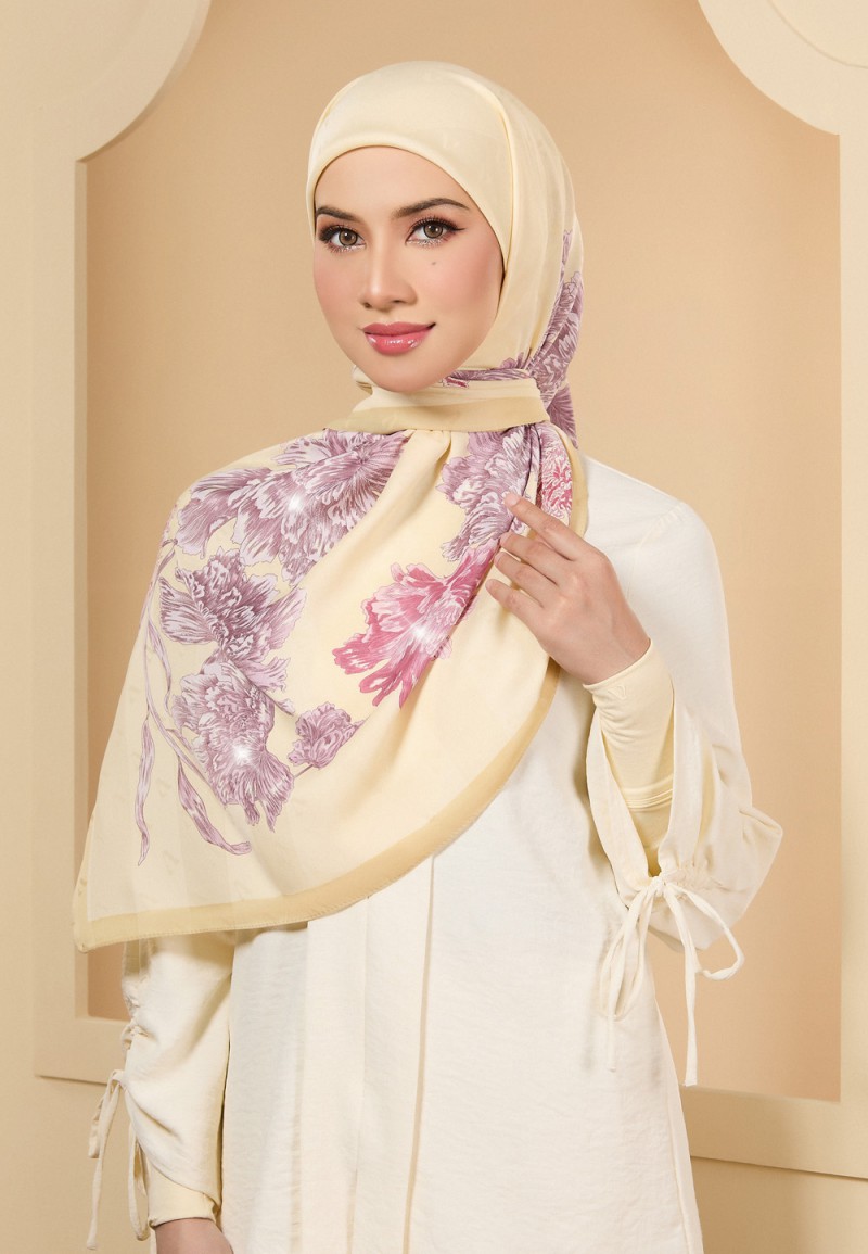 SQ EVANA JACQUARD TWILL PRINTED DIAMOND