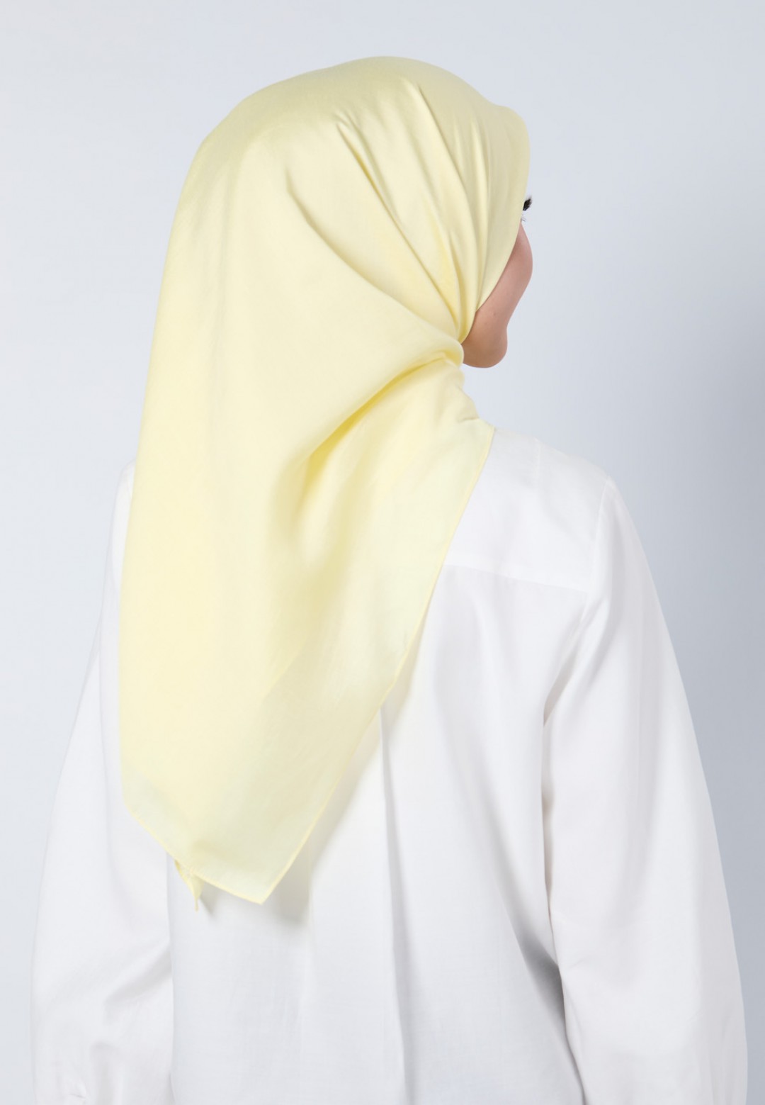 SQ BASIC SAFFRON VOILE PLAIN