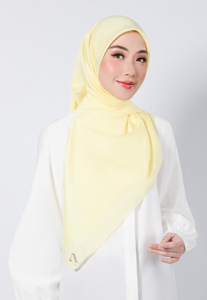SQ BASIC SAFFRON VOILE PLAIN
