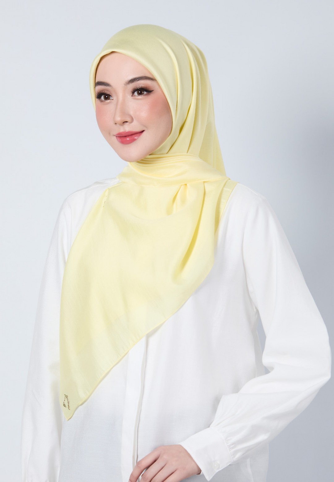 SQ BASIC SAFFRON VOILE PLAIN