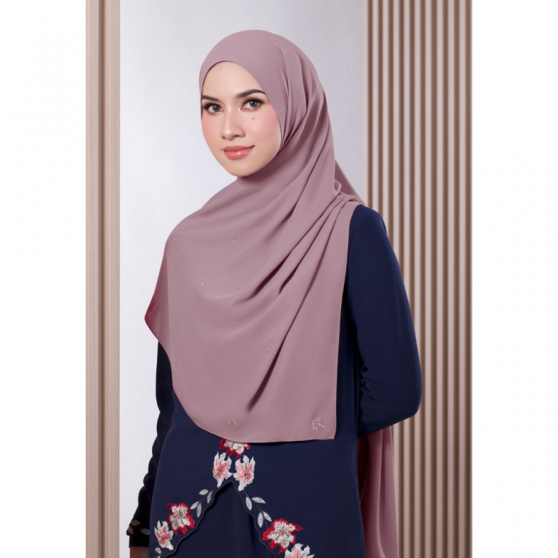 SHAWL WARDAH PLAIN DIAMOND 228