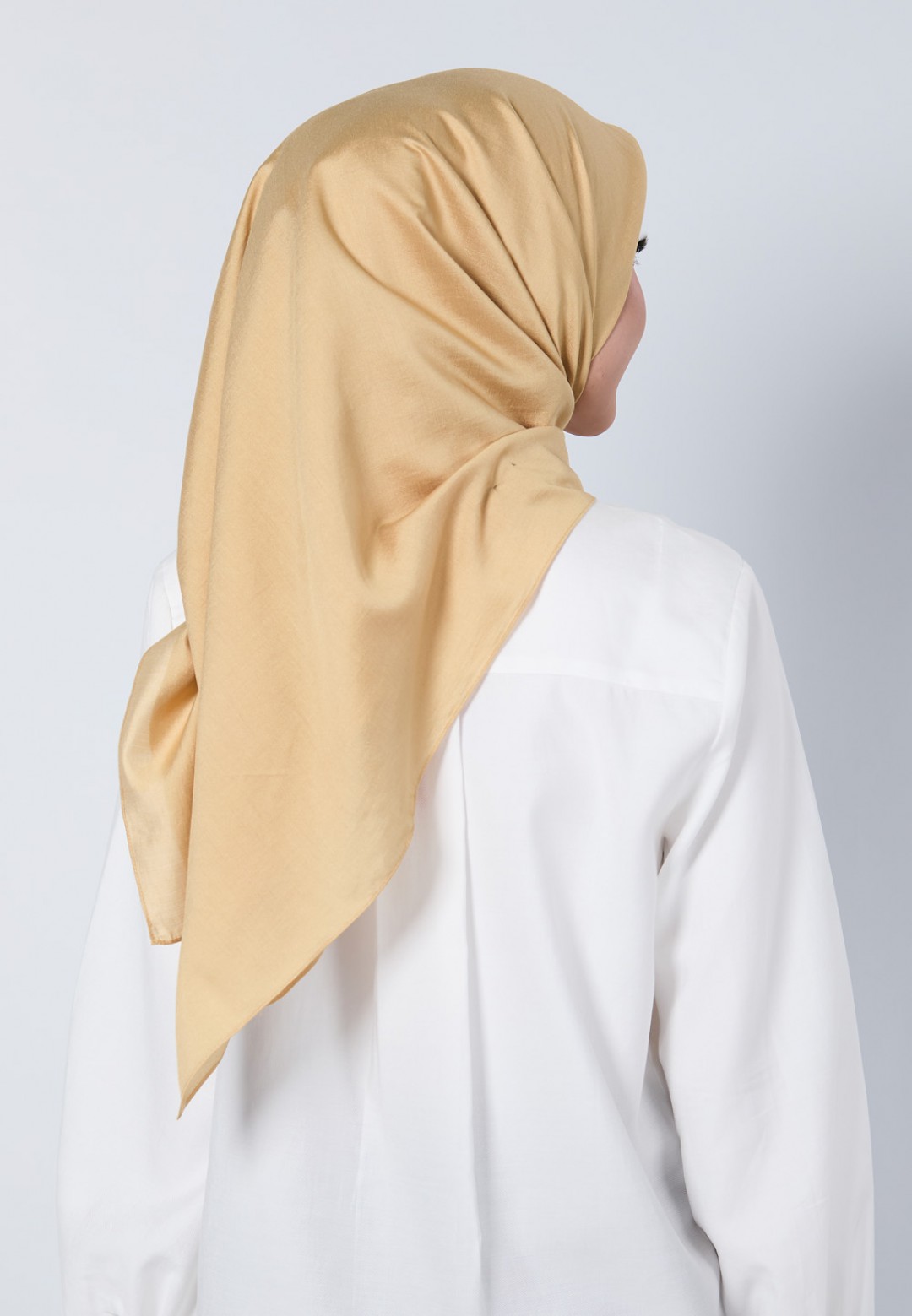 SQ BASIC SAFFRON VOILE PLAIN