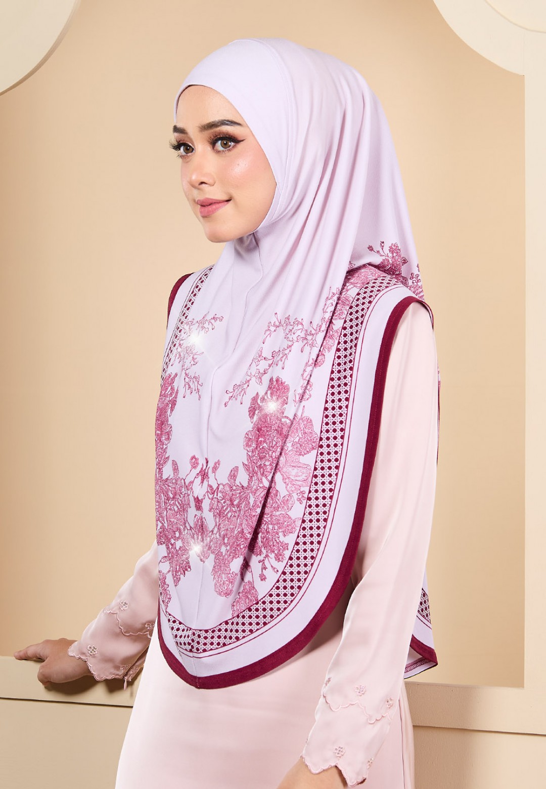 TIARA KAMILIA PRINTED DIAMOND LABUH S/A